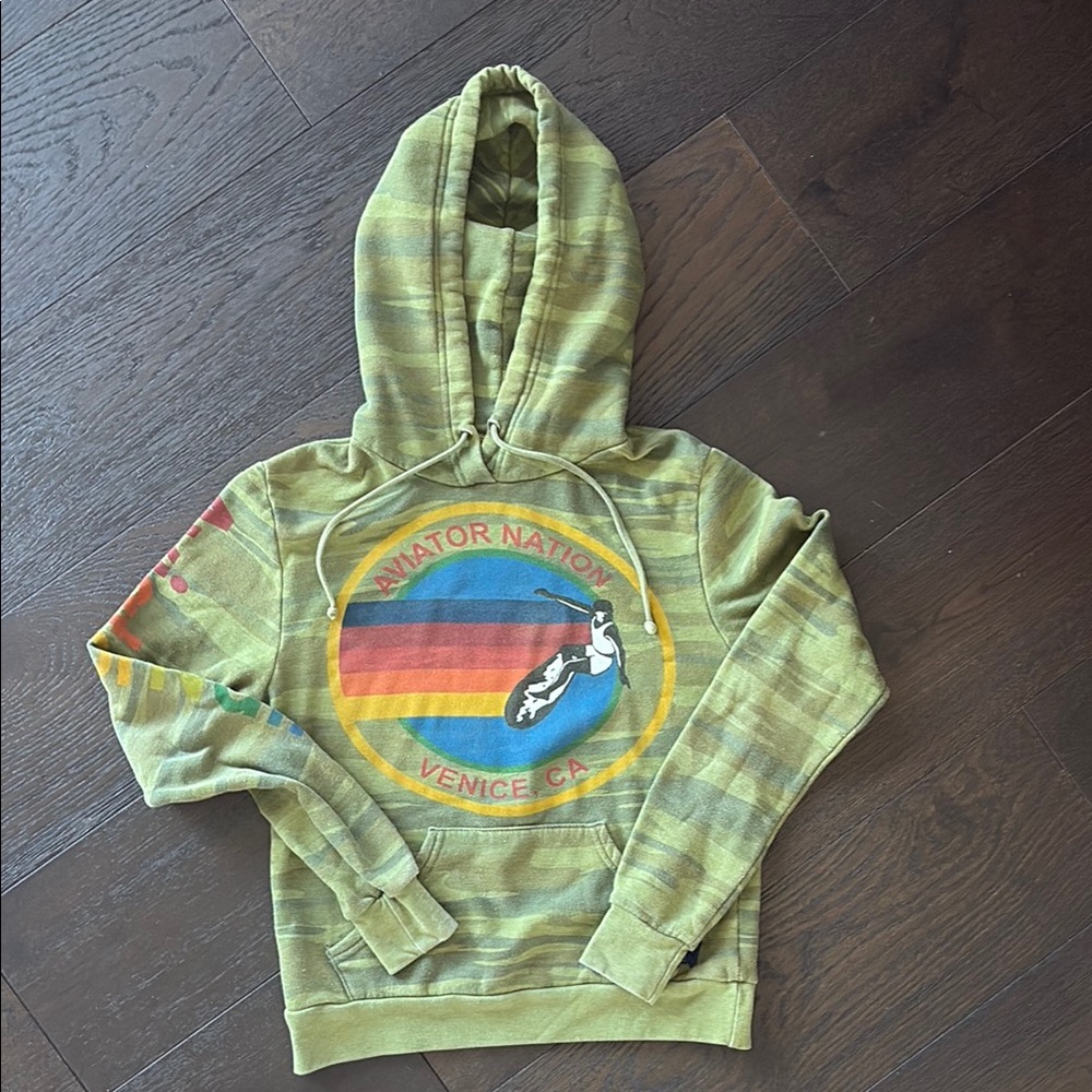 Aviator Nation camo Hoodie